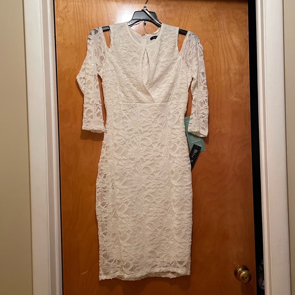 lace dress denim jacket Denim Jacket with Lace Detail main image 0